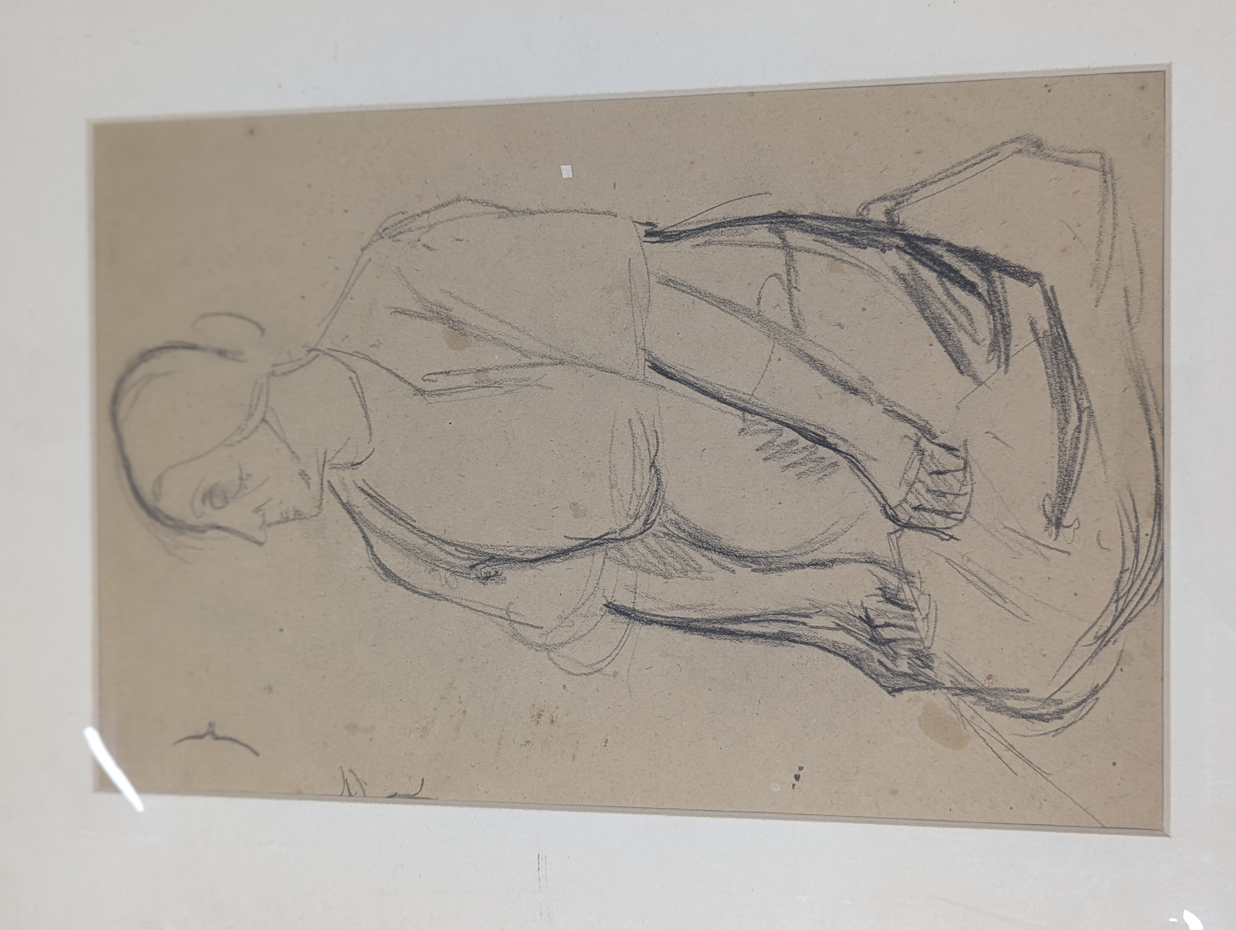 Jean Marchand (1883-1941), a group of assorted unframed works, drawings and watercolours, assorted studies, largest 37 x 24cm